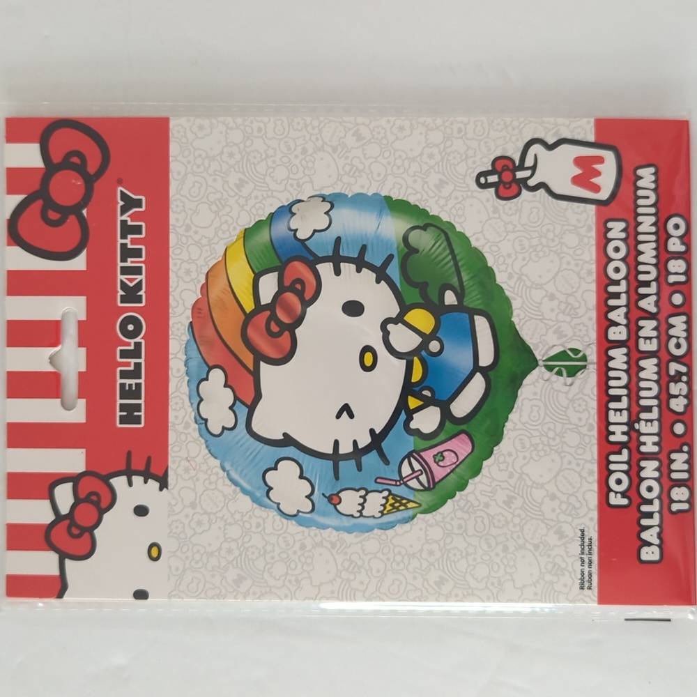 NWT Hello Kitty Foil Helium Balloon - Picture 1 of 2